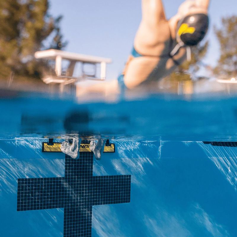 Стартова накладка для плавання на спині FINIS Backstroke Start Wedge yellow/black 8