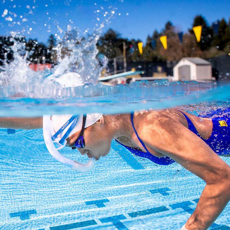 Трубка для плавання налобна FINIS Stability Snorkel glacier 3