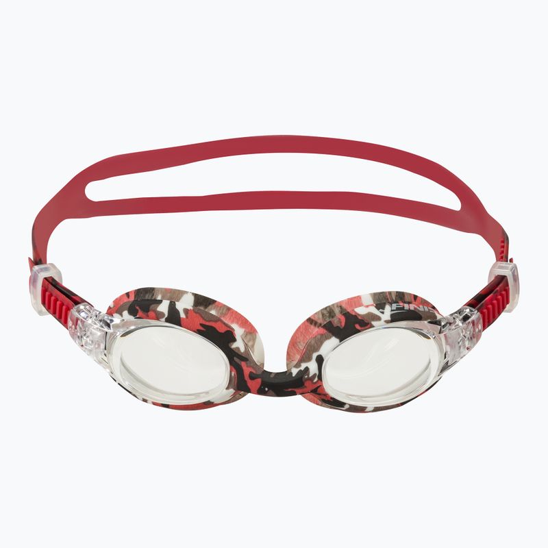Окуляри для плавання FINIS Adventure red camo 2