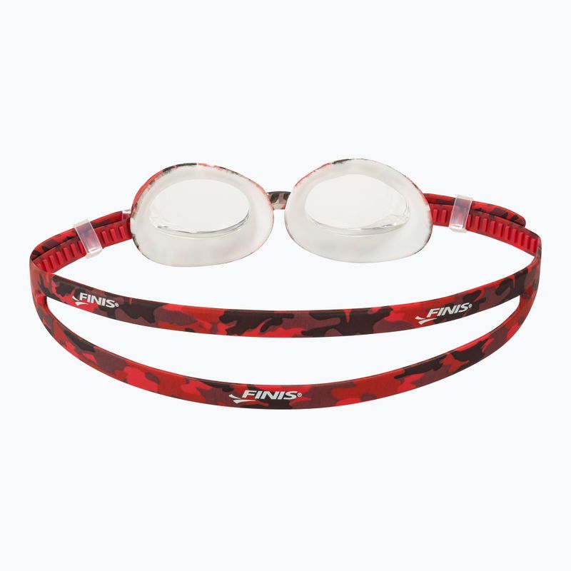 Окуляри для плавання FINIS Adventure red camo 5