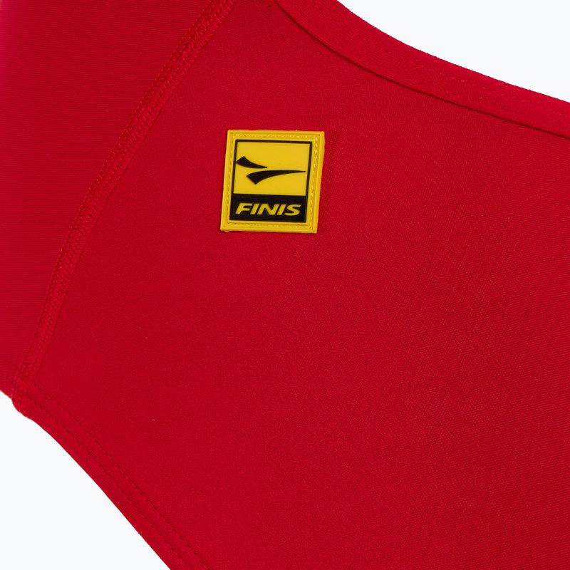 Купальник суцільний жіночий FINIS Skinback Solid red 3