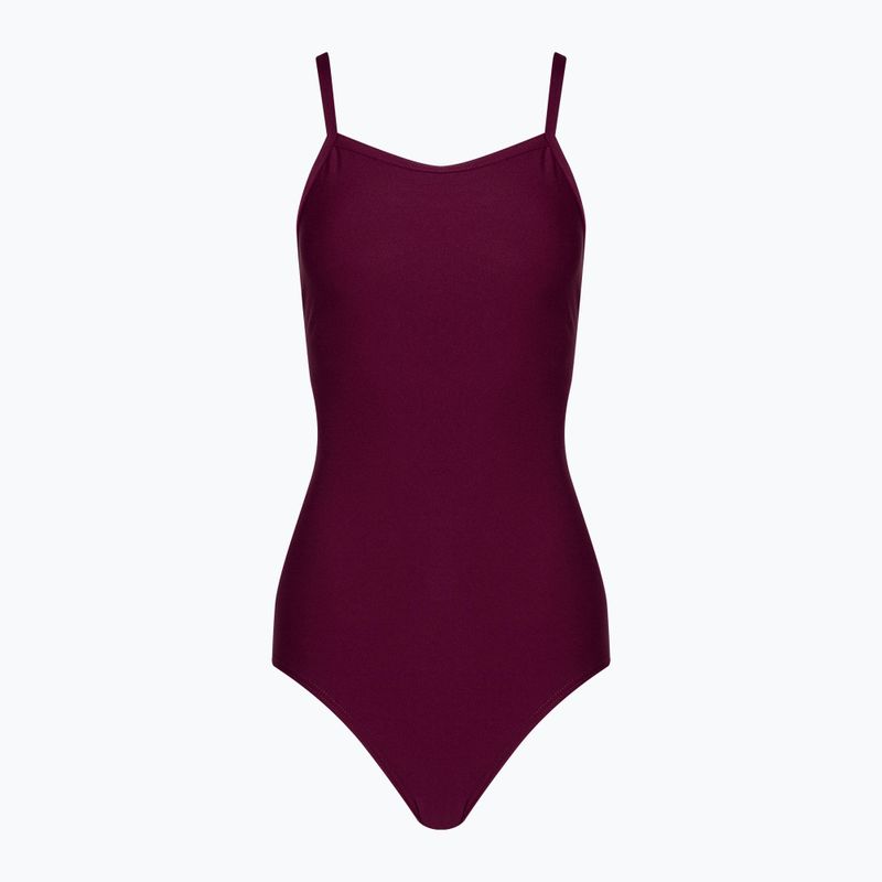 Купальник суцільний жіночий FINIS Skinback Solid cabernet