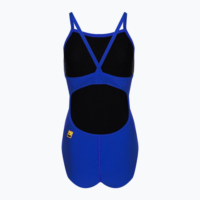 Купальник суцільний жіночий FINIS Skinback Solid blueberry 2