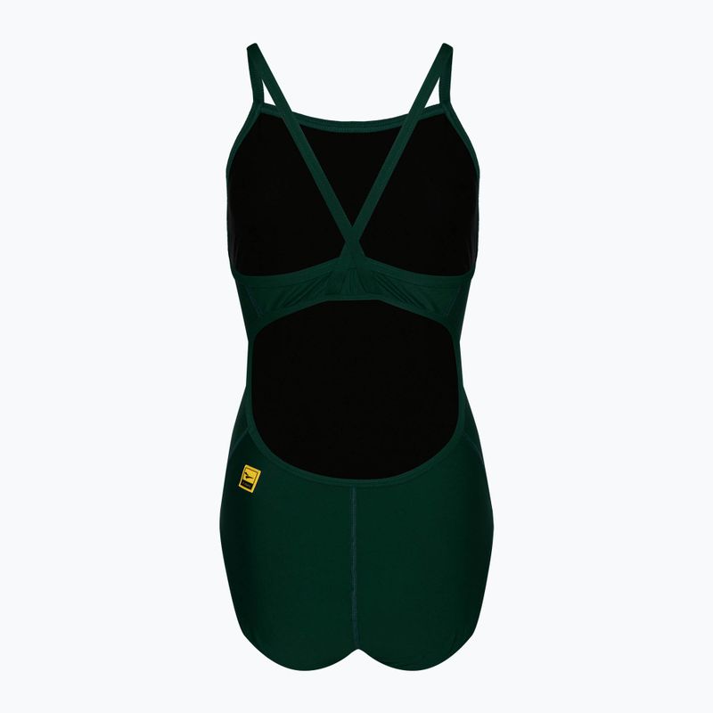 Купальник суцільний жіночий FINIS Skinback Solid pine 2