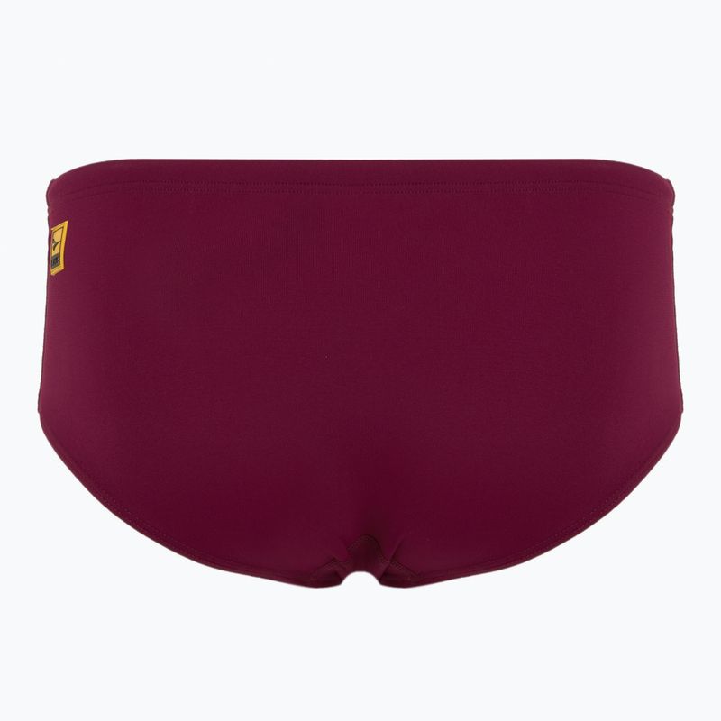 Плавки для плавання чоловічі FINIS Aqua Short Solid cabernet 2