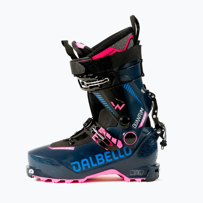 Жіночі гірськолижні черевики Dalbello Quantum Free W темно-сині/рожеві 2