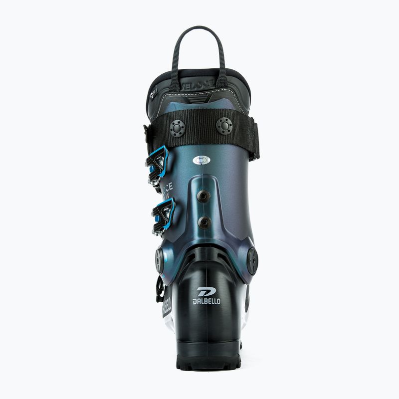 Жіночі гірськолижні черевики Dalbello Veloce 85 W GW чорні/опалово-зелені 8