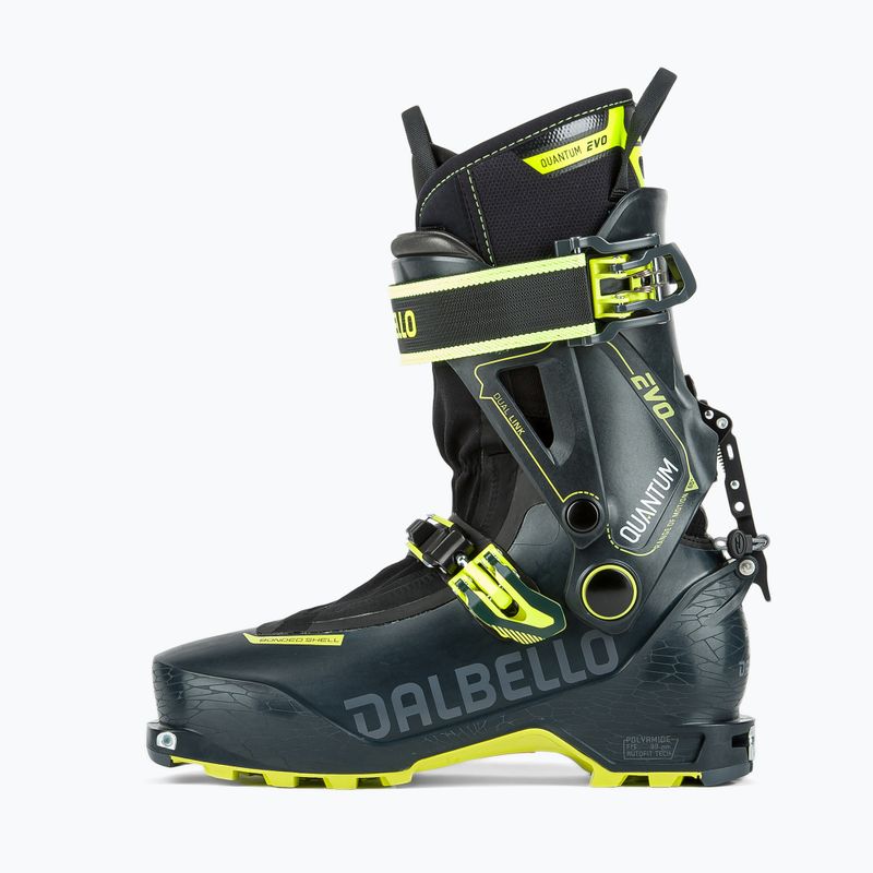 Чоловічі гірськолижні черевики Dalbello Quantum Evo темно-сині/флуо жовті 2