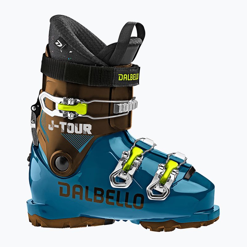 Дитячі гірськолижні черевики Dalbello J-Tour Jr сині лагуна/мока 2