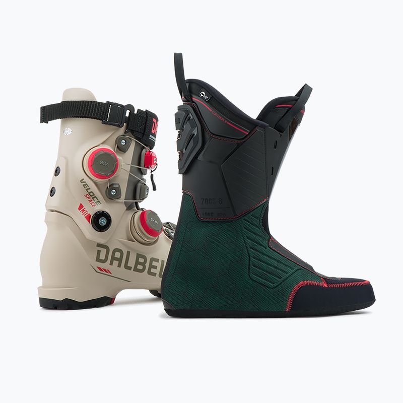Черевики гірськолижні чоловічі Dalbello Veloce Space 130 Dual ecru/stone grey 12