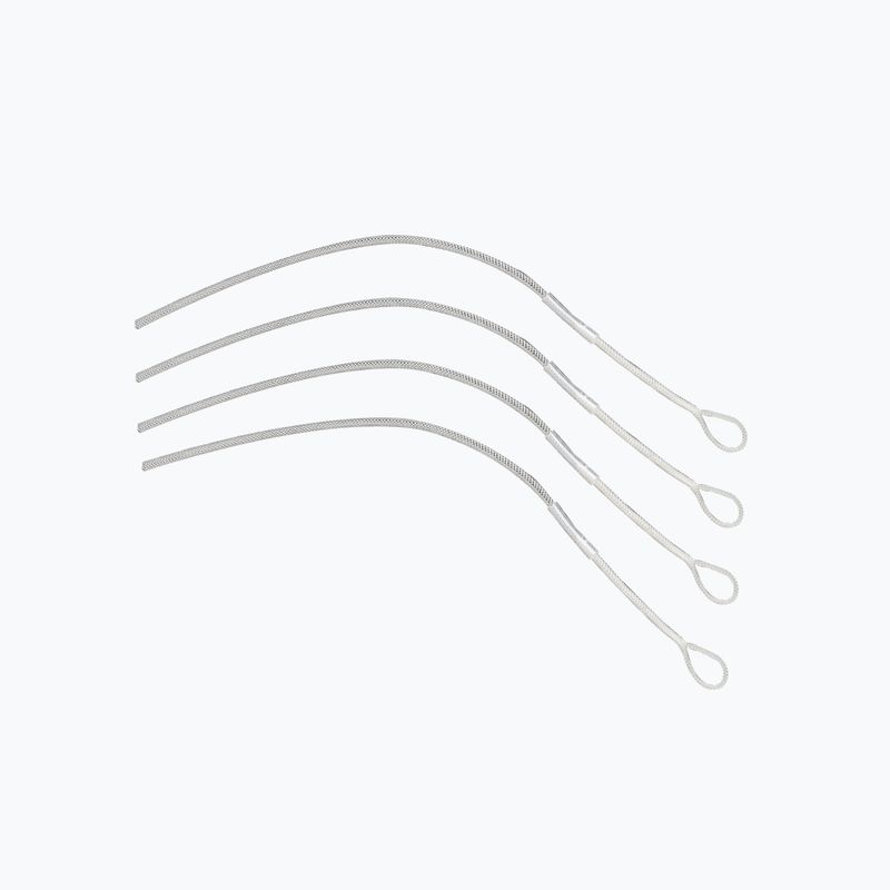 З'єднувач для нахлистової волосіні Greys Leader Braided Loops білий 1328042