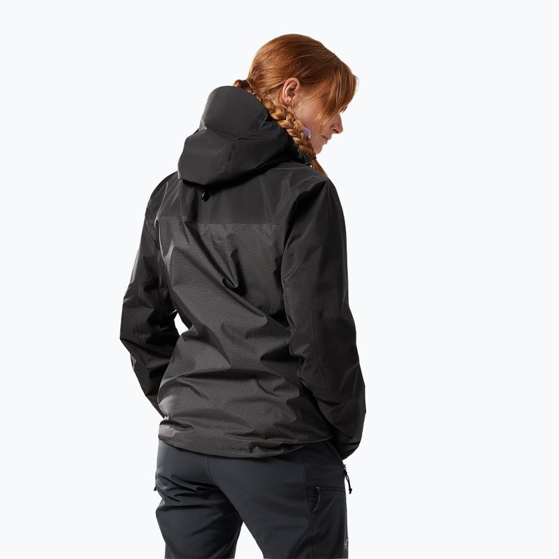 Куртка дощовик жіноча Arc'teryx Alpha black 2