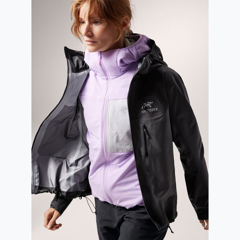 Куртка дощовик жіноча Arc'teryx Alpha black 3