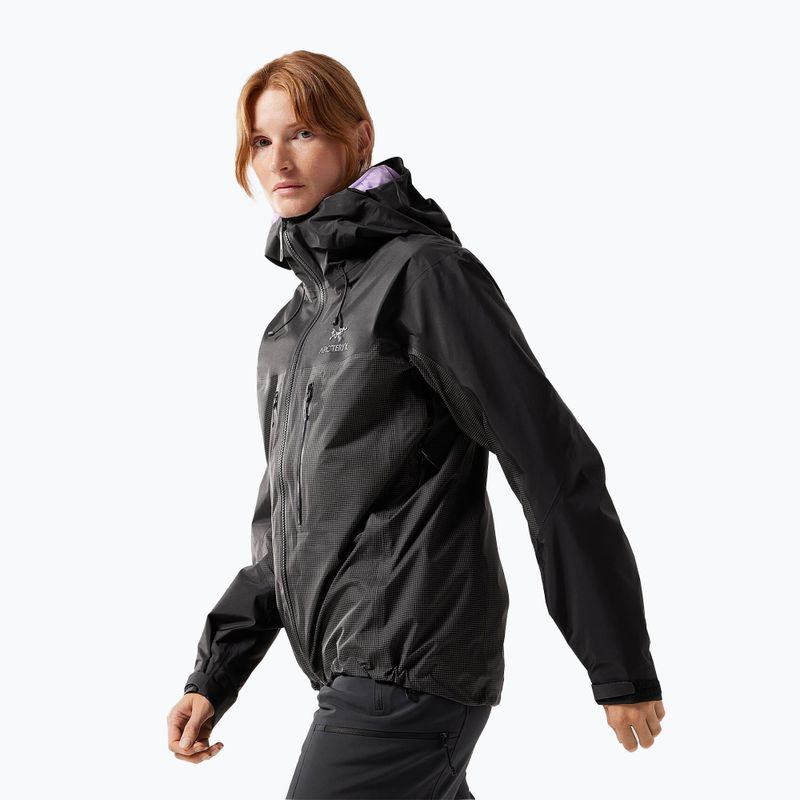 Куртка дощовик жіноча Arc'teryx Alpha black 4