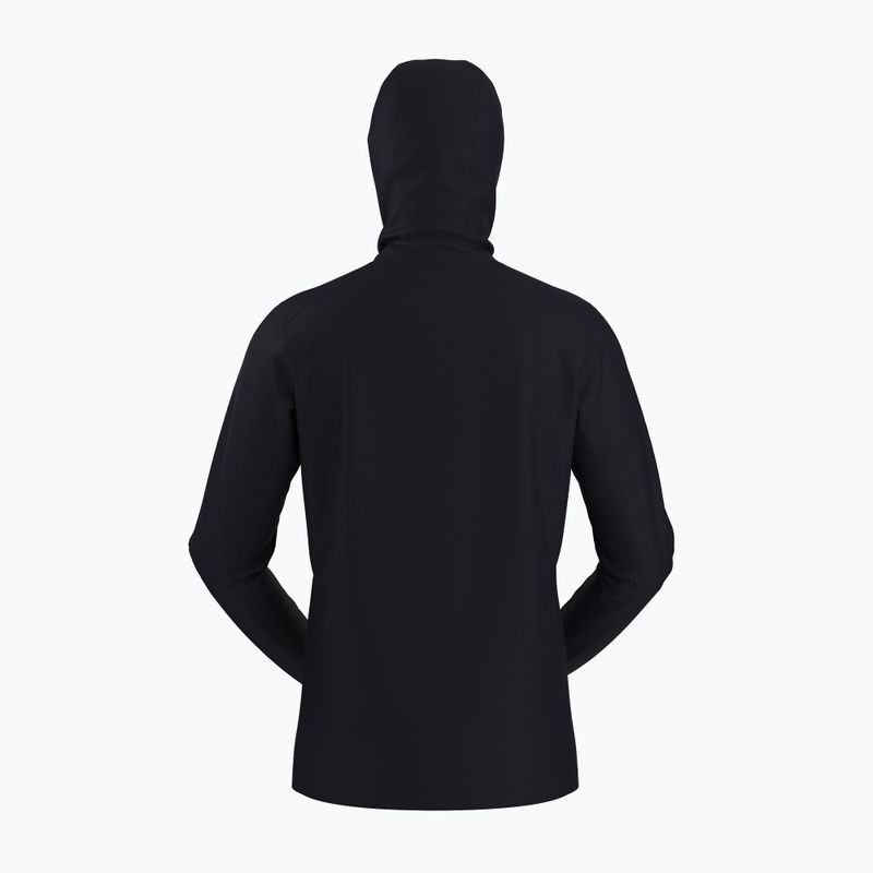 Кофта трекінгова чоловіча Arcteryx Ionoa Merino Wool Hoody black 2