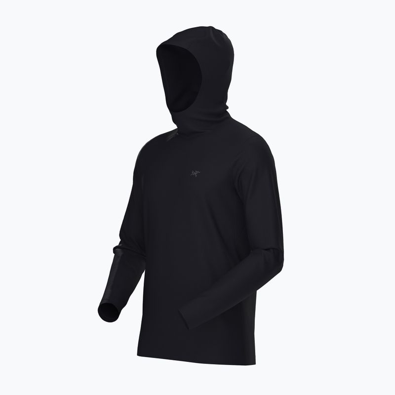 Кофта трекінгова чоловіча Arcteryx Ionoa Merino Wool Hoody black 3