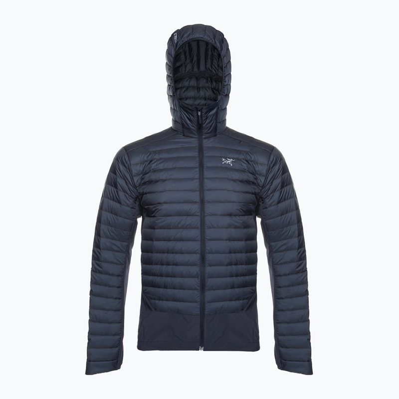 Куртка гібридна чоловіча Arc'teryx Cerium Hybrid Hoody black/sapphire
