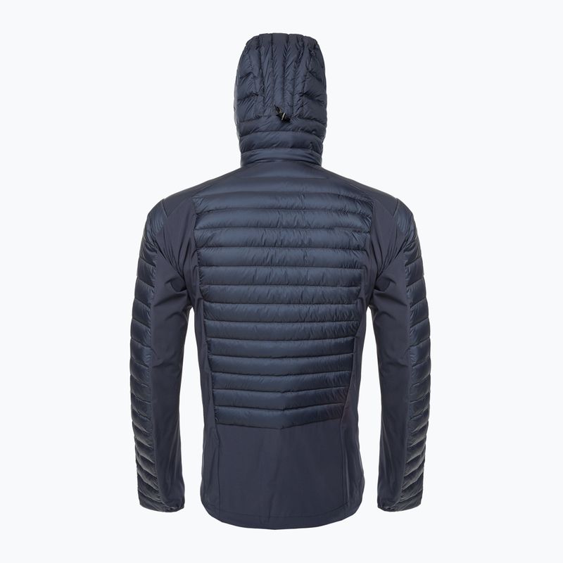 Куртка гібридна чоловіча Arc'teryx Cerium Hybrid Hoody black/sapphire 2