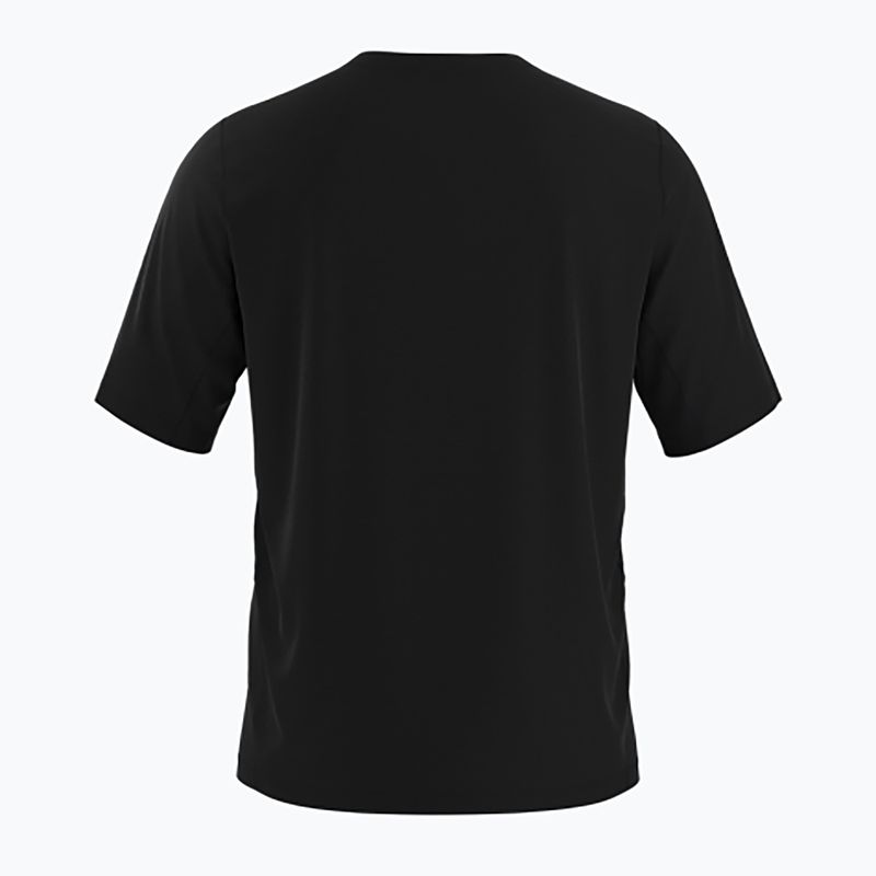 Футболка для бігу чоловіча Arc'teryx Cormac Logo black heather 2