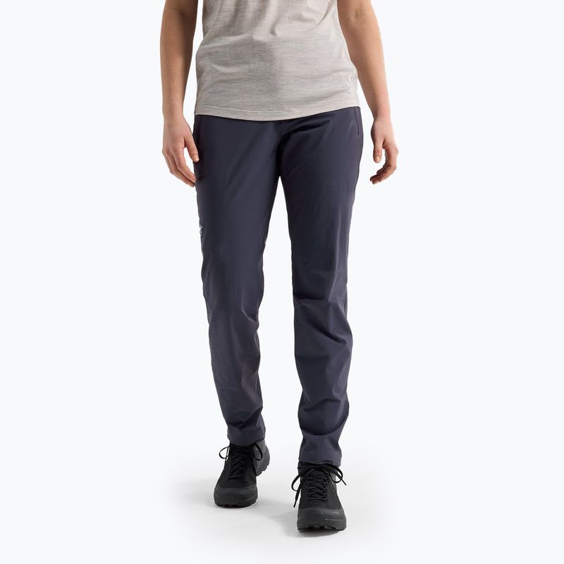 Штани софтшел жіночі Arcteryx Gamma LT black/sapphire