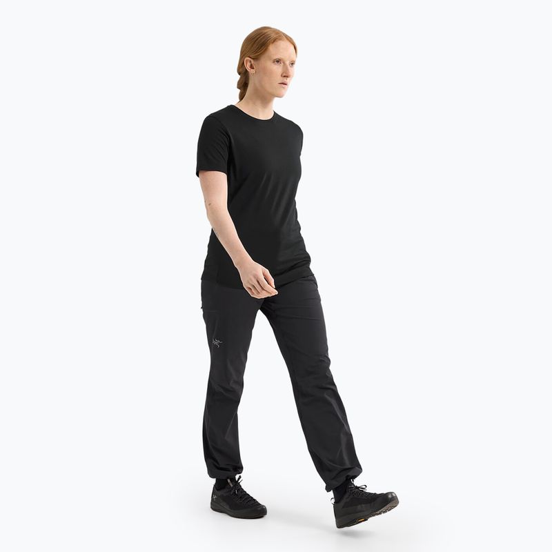 Футболка жіноча Arc'teryx Lana Crew black 2