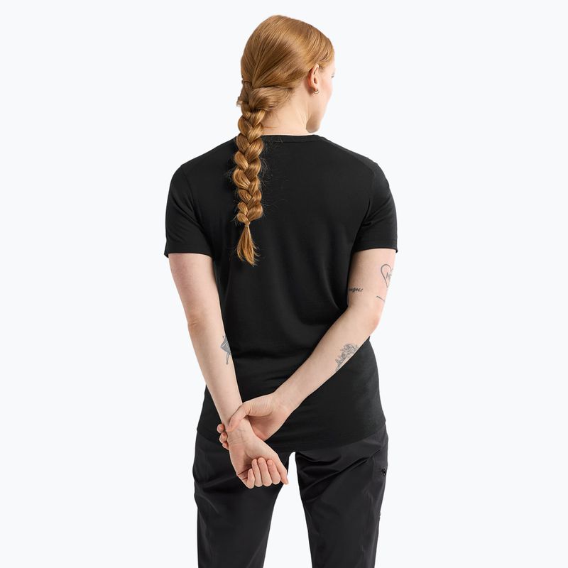 Футболка жіноча Arcteryx Lana Crew black 3