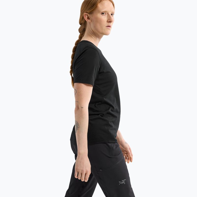 Футболка жіноча Arcteryx Lana Crew black 4