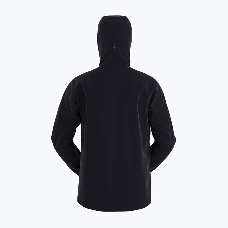 Вітровка чоловіча Arcteryx Squamish Hoody black 2