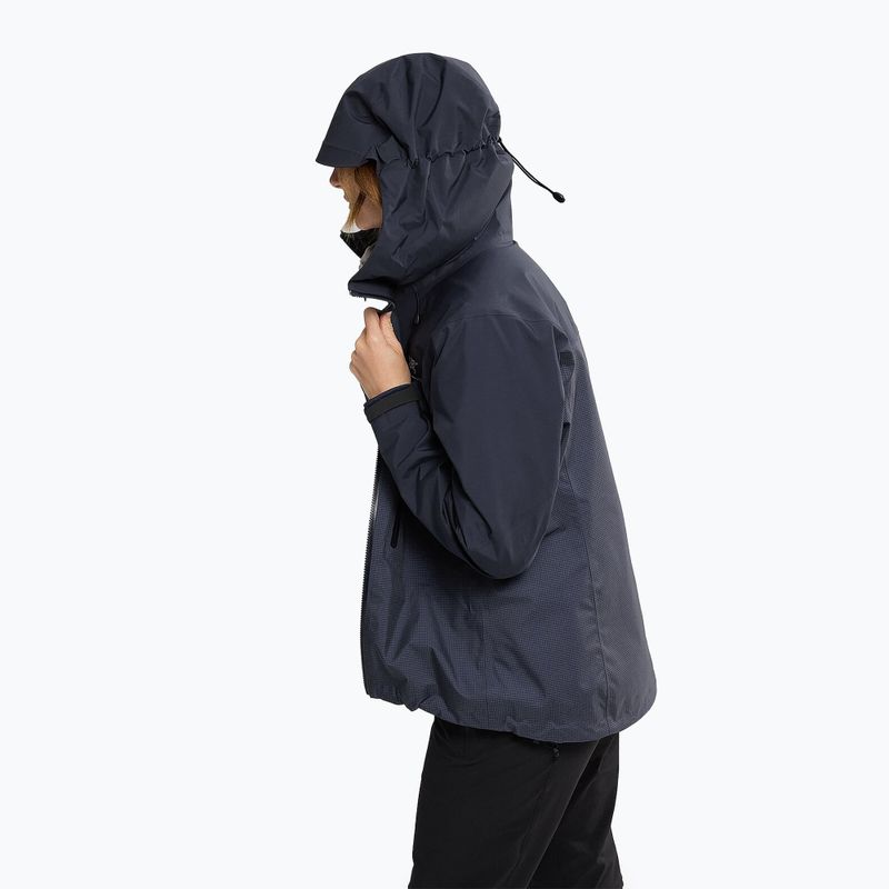 Куртка дощовик жіноча Arcteryx Alpha black sappire 4