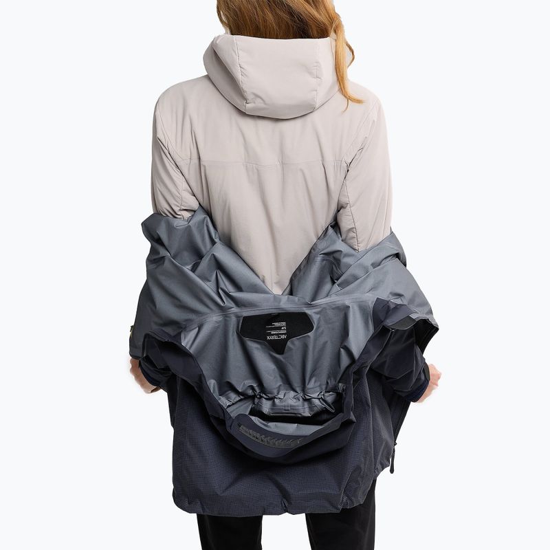 Куртка дощовик жіноча Arc'teryx Alpha black sappire 8