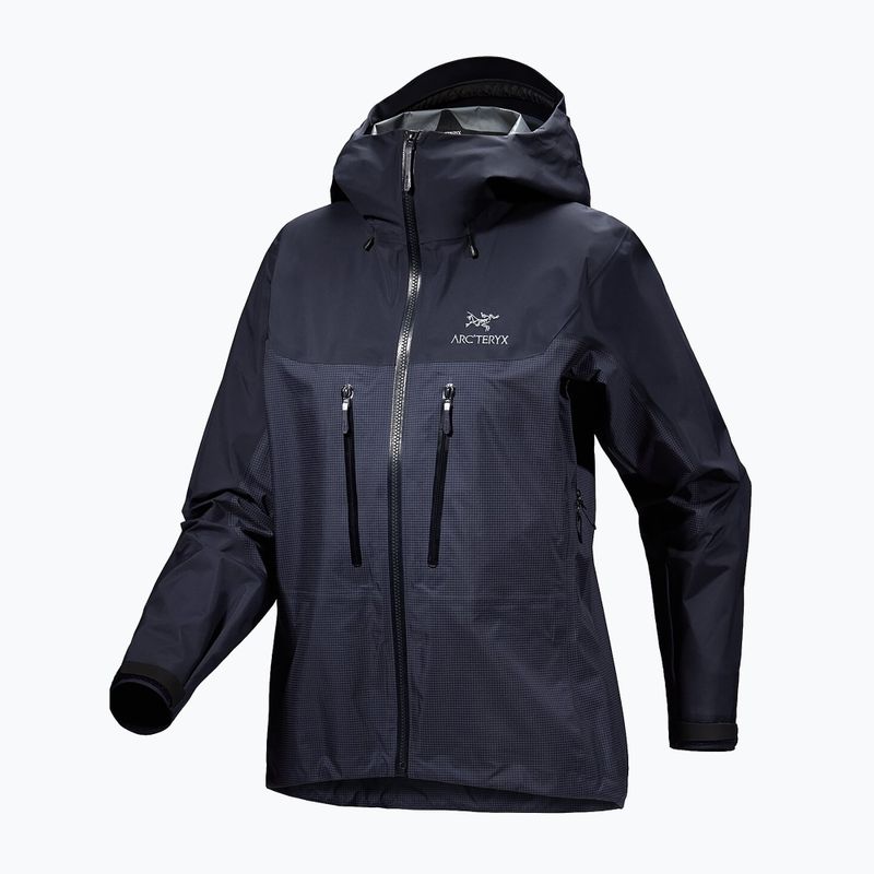 Куртка дощовик жіноча Arc'teryx Alpha black sappire 13