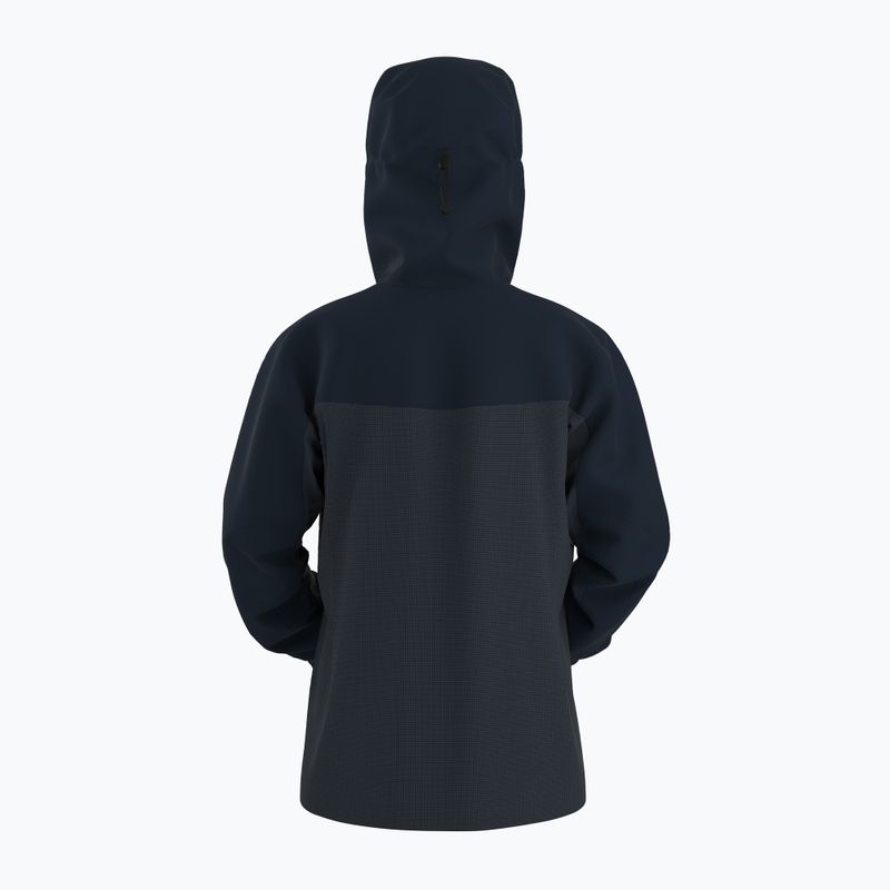 Куртка дощовик жіноча Arc'teryx Alpha black sappire 11