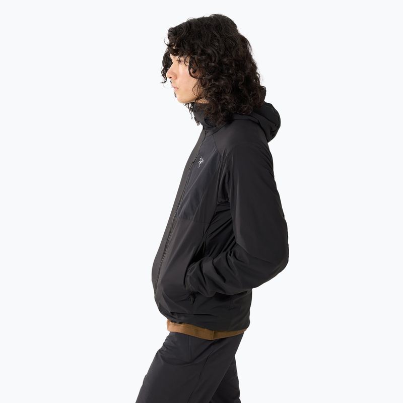 Куртка утеплена чоловіча Arcteryx Proton LT Hoody black 3