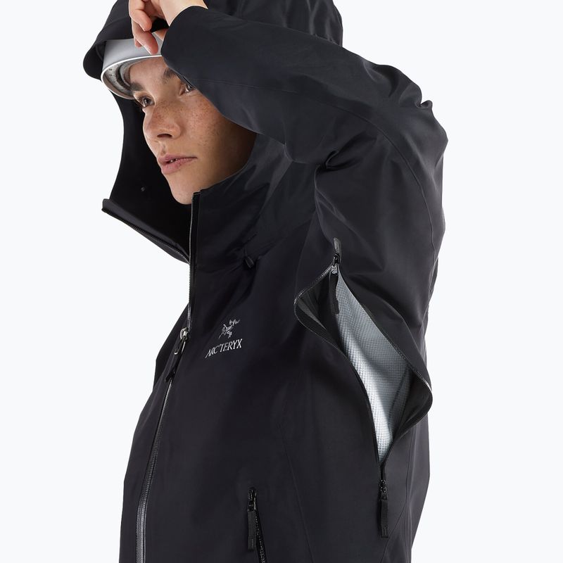 Куртка дощовик жіноча Arc'teryx Beta LT black 4