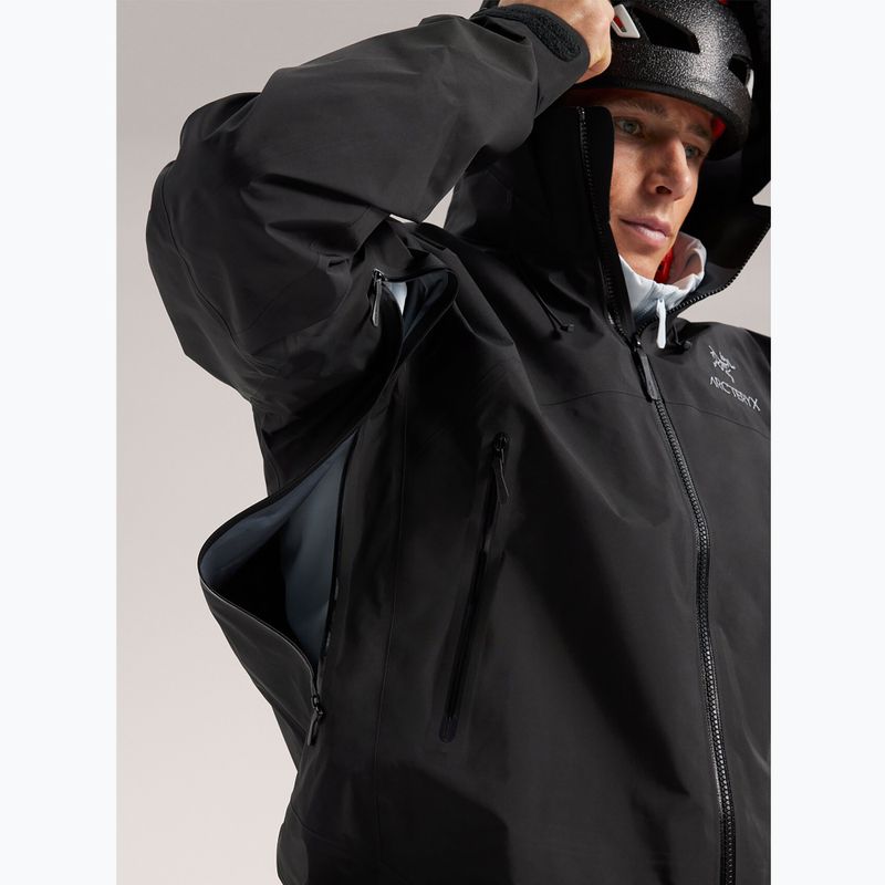 Куртка дощовик чоловіча Arcteryx Beta AR black 6