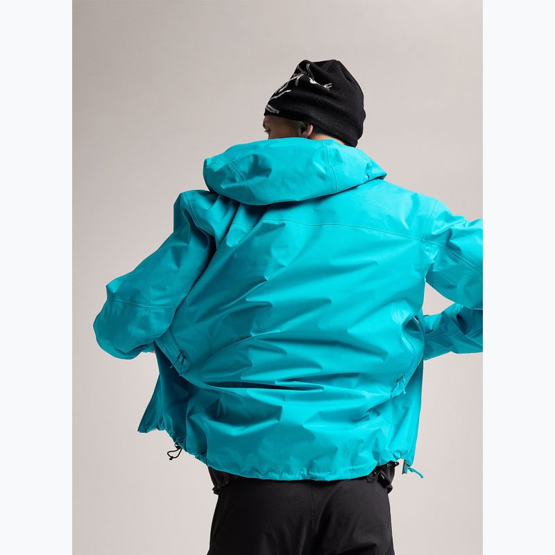 Куртка дощовик чоловіча Arcteryx Beta AR blue tetra 6
