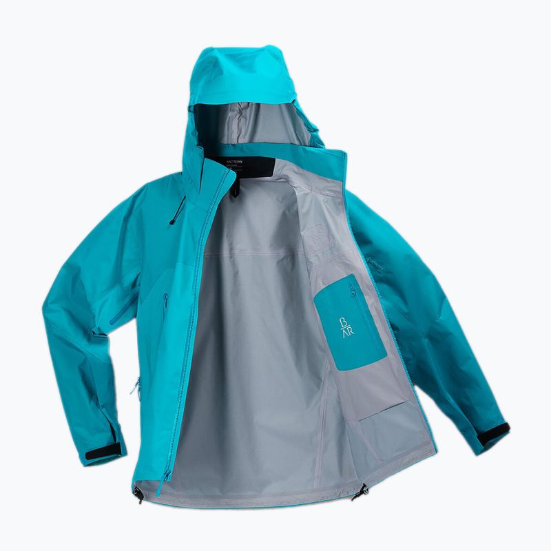 Куртка дощовик чоловіча Arcteryx Beta AR blue tetra 9