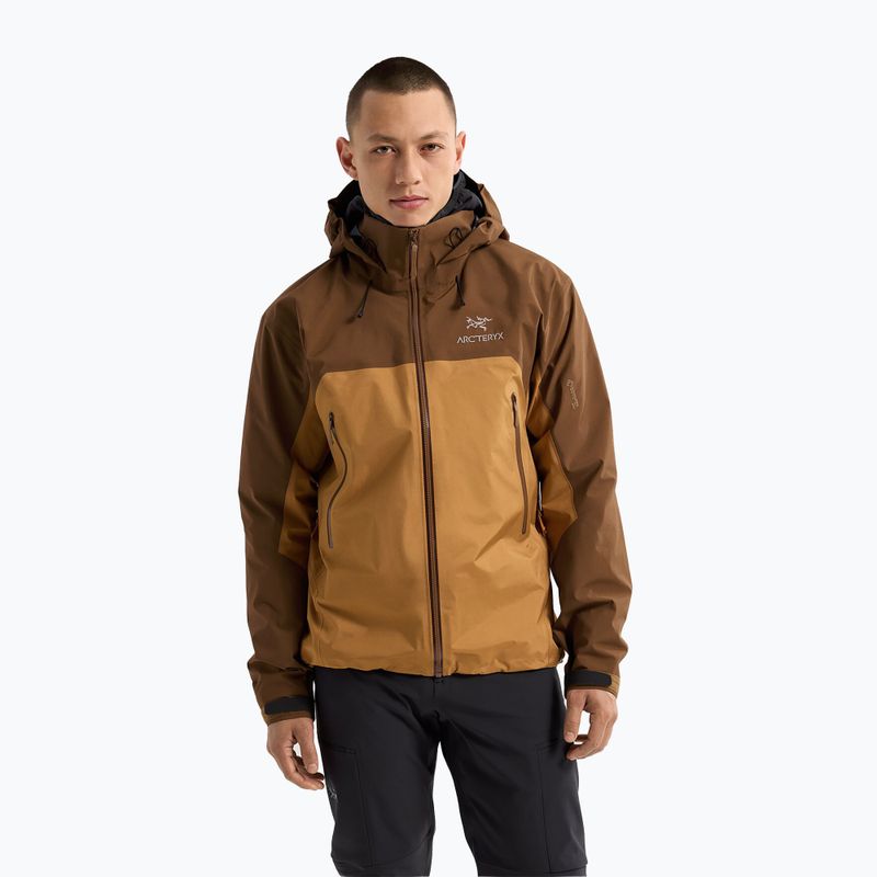 Куртка дощовик чоловіча Arc'teryx Beta AR relic/yukon