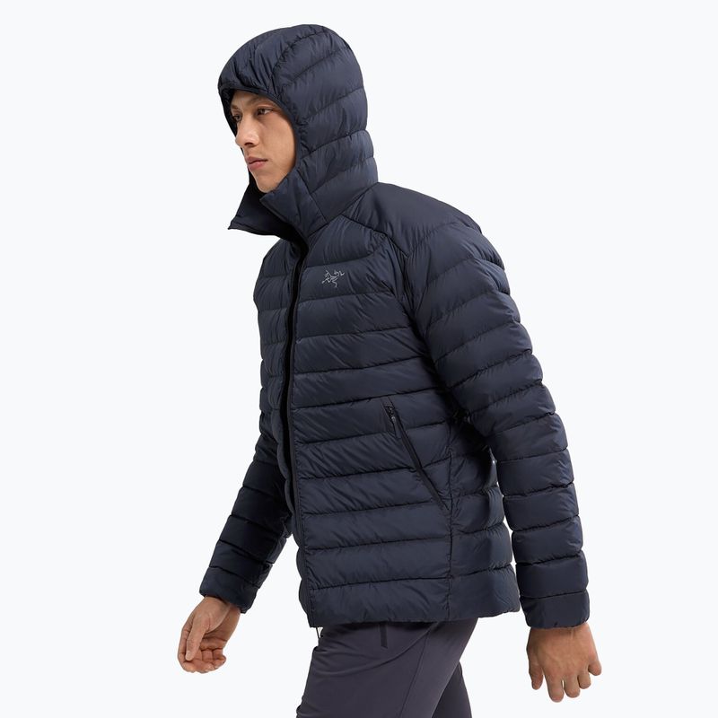 Пуховик чоловічий Arc'teryx Cerium Hoody black sapphire 4
