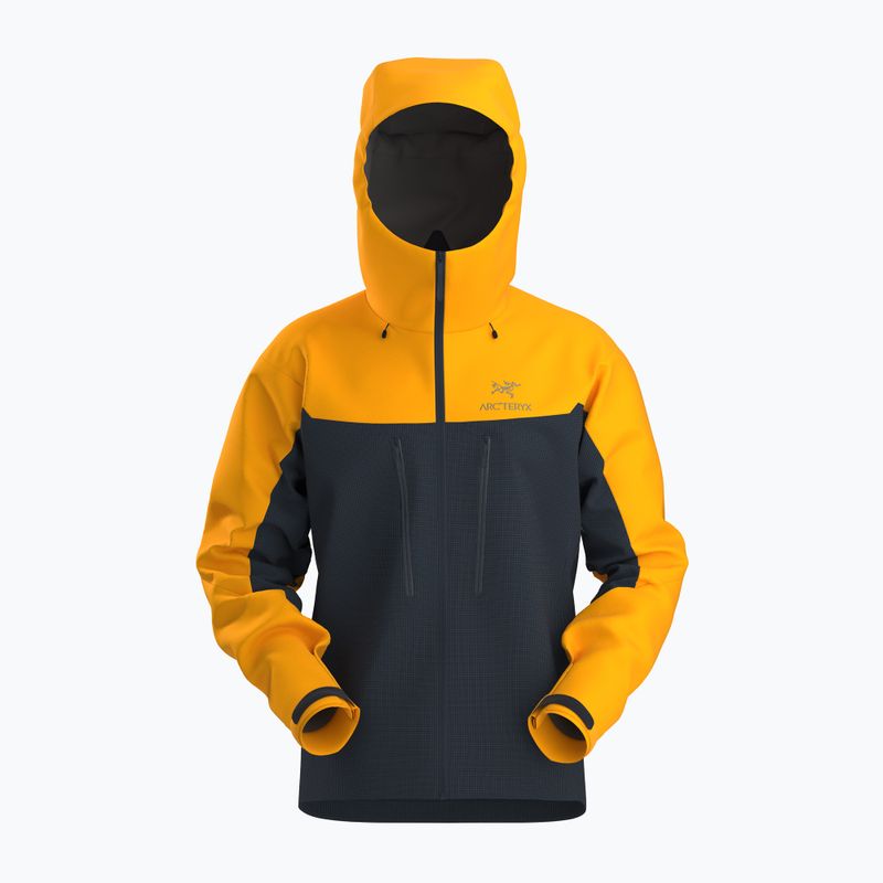 Куртка дощовик чоловіча Arc'teryx Alpha black sapphire/edziza 8