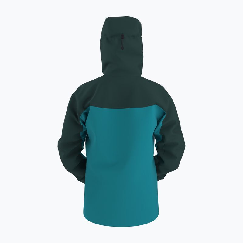 Куртка дощовик чоловіча Arcteryx Alpha blue tetra/pytheas 10
