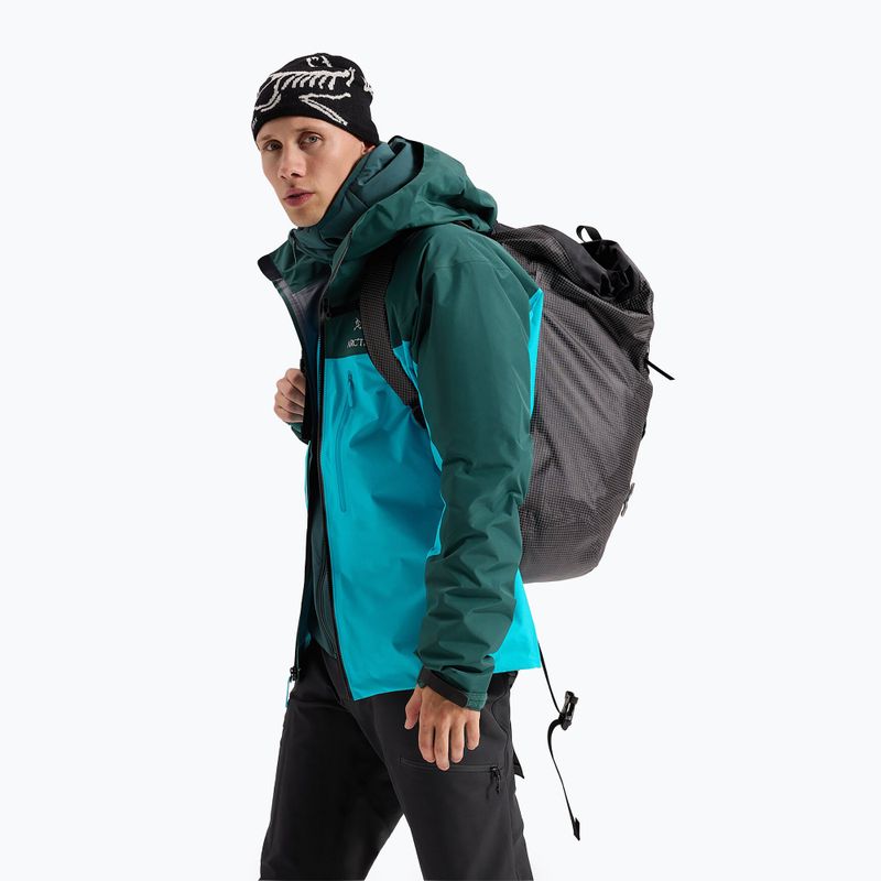 Куртка дощовик чоловіча Arcteryx Alpha blue tetra/pytheas 5