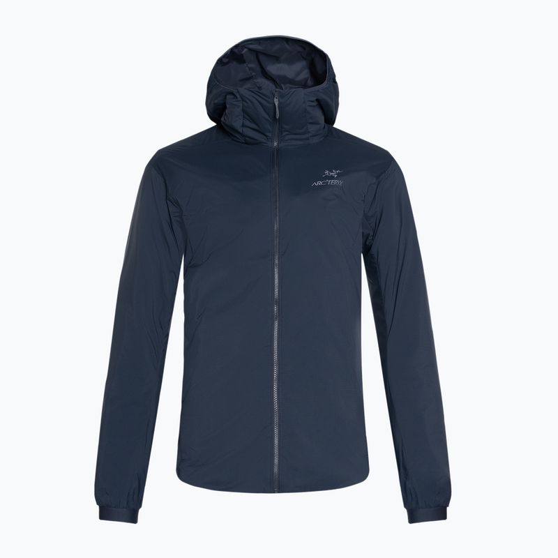 Куртка утеплена чоловіча Arcteryx Atom Hoody black sapphire 5