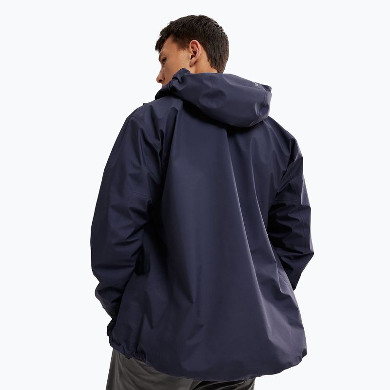 Куртка дощовик чоловіча Arc'teryx Beta black sapphire 2