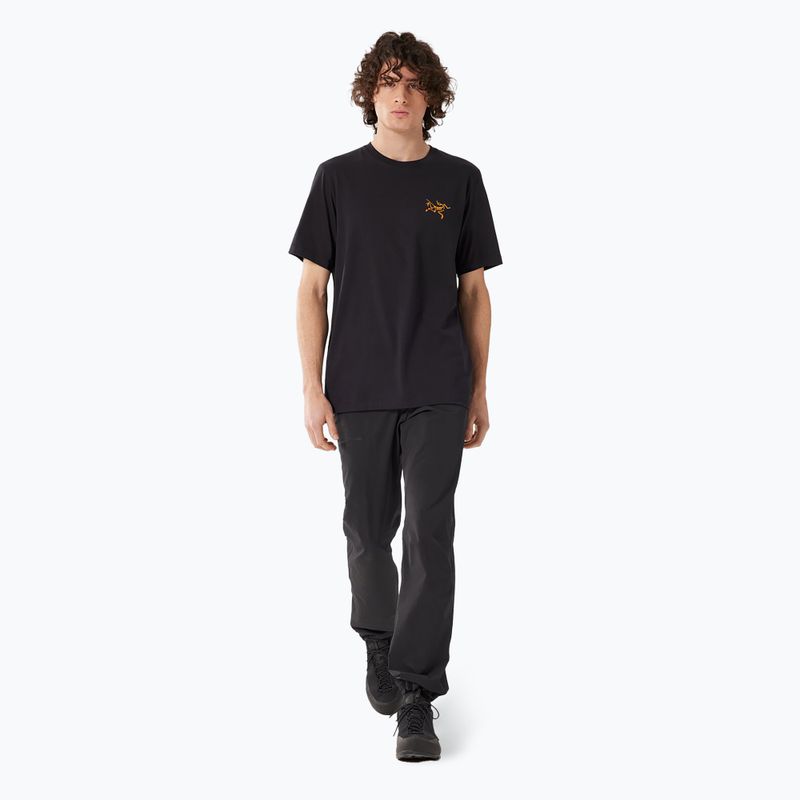 Футболка чоловіча Arcteryx Arc'Multi Bird Logo black 2
