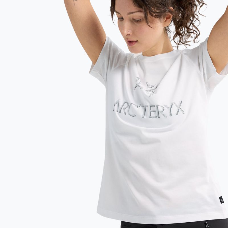 Футболка жіноча Arc'teryx Arc'Word Cotton white light 5