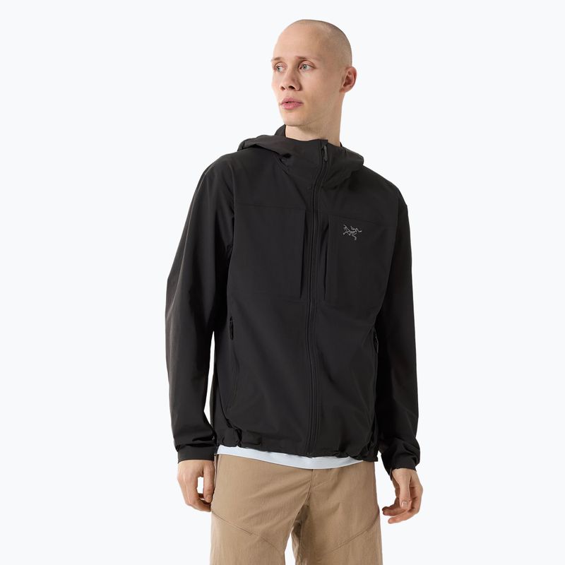 Куртка softshell чоловіча Arc'teryx Gamma LT Hoody black