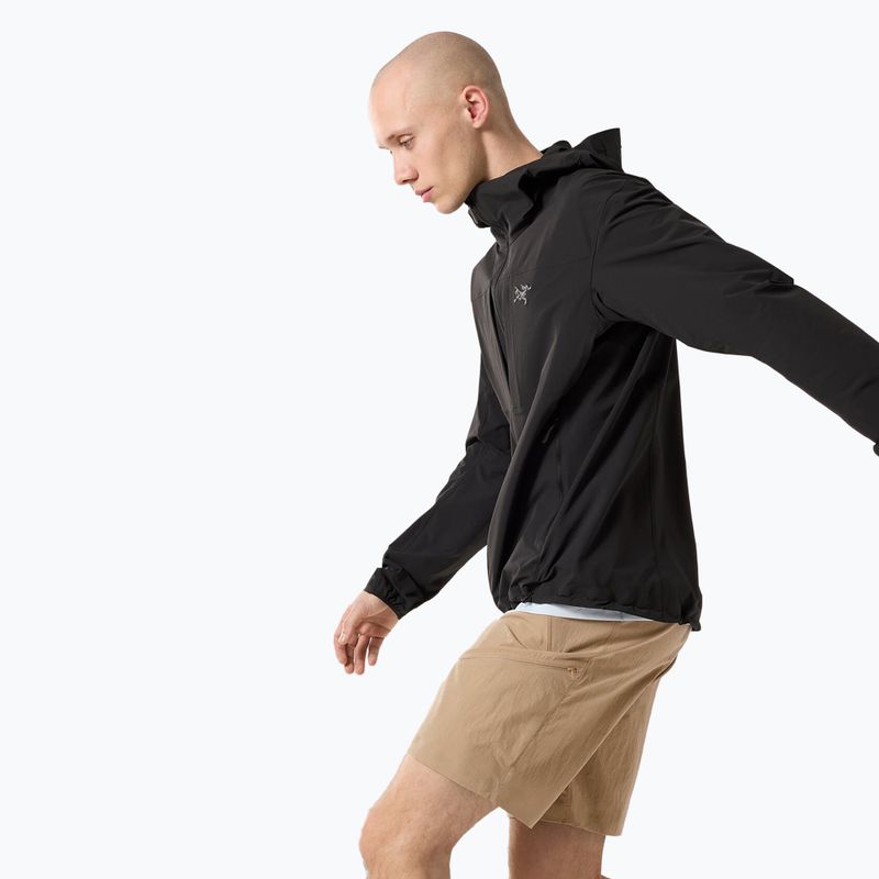 Куртка softshell чоловіча Arcteryx Gamma LT Hoody black 4