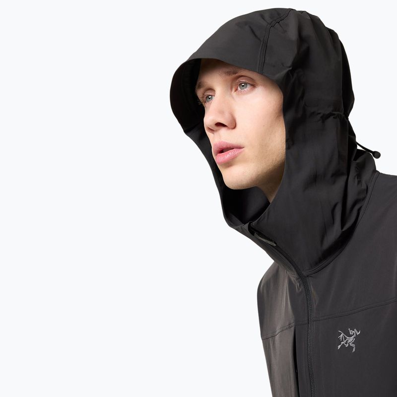 Куртка softshell чоловіча Arc'teryx Gamma LT Hoody black 5