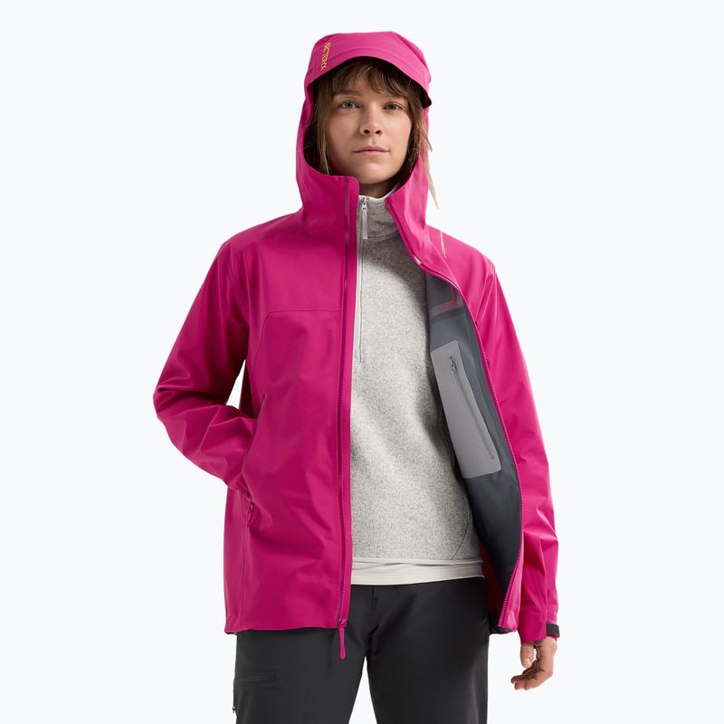 Куртка-дощовик жіноча Arc'teryx Beta amaranthus/edziza 3